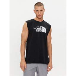 The North Face Trikó Easy NF0A87R2 Fekete Regular Fit