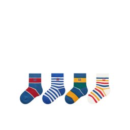 United Colors Of Benetton 4 pár hosszú szárú gyerek zokni 6AO30703P Színes