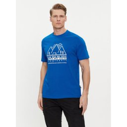 Napapijri Póló S-Faber NP0A4HQE Kék Regular Fit