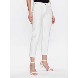 Morgan Szövet nadrág 231-PRAZY.F Fehér Slim Fit