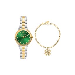 Trussardi Karóra és karkötő szett R2453125511 Zöld