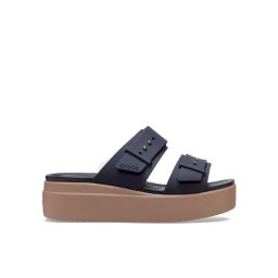 Crocs Papucs Brooklyn Low Wedge Sandal W 207431 Sötétkék