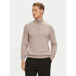 La Martina Sweater ZMS003 YW091 Barna Regular Fit