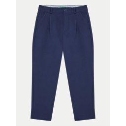 United Colors Of Benetton Szövet nadrág 4EOMCF03N Sötétkék Regular Fit
