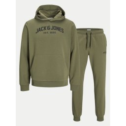 Jack&Jones Melegítő Josh 12271632 Zöld Regular Fit