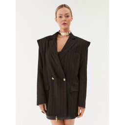 Versace Jeans Couture Zakó 75HAQ700 Fekete Oversize