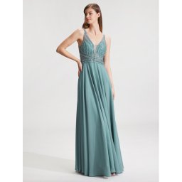 Hey Kyla Estélyi ruha 5AG015HK Kék Regular Fit