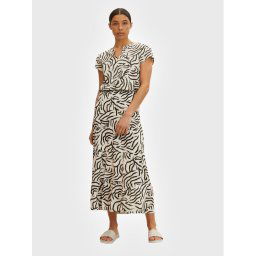 Tom Tailor Maxi szoknya 1031673 Bézs Regular Fit