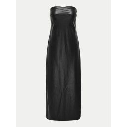 ONLY Műbőr ruha Esther 15334722 Fekete Slim Fit