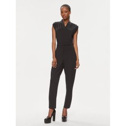 KARL LAGERFELD Kezeslábas 240W1351 Fekete Slim Fit