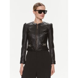 Marciano Guess Műbőr dzseki Rory 4RGL10 9496Z Fekete Slim Fit