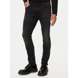 KARL LAGERFELD Farmer 265801 544835 Fekete Slim Fit