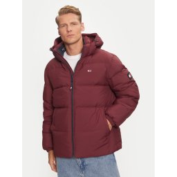 Tommy Jeans Pehelykabát Essential DM0DM19786 Piros Regular Fit