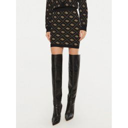 Guess Miniszoknya Sarah W4BD0S Z3JD2 Fekete Regular Fit