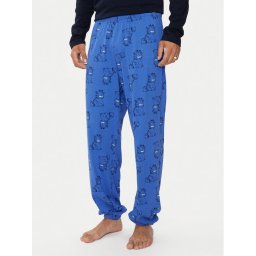 United Colors Of Benetton Pizsama nadrág 3M3A4F00S Kék Regular Fit