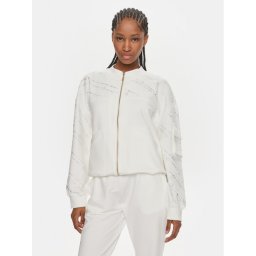 Liu Jo Sport Pulóver TA4169 FS090 Ekru Regular Fit
