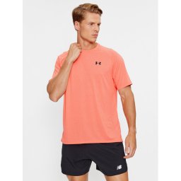 Under Armour Póló Ua Tech 2.0 Ss Tee Novelty 1345317 Piros Loose Fit