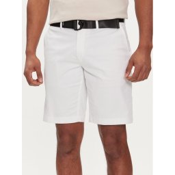 Calvin Klein Szövet rövidnadrág Modern Twill K10K111788 Fehér Slim Fit