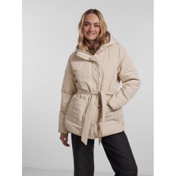 Pieces Pehelykabát Nidone 17128174 Bézs Regular Fit
