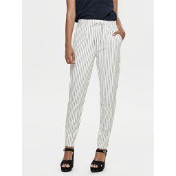 ONLY Szövet nadrág 15176615 Fehér Regular Fit