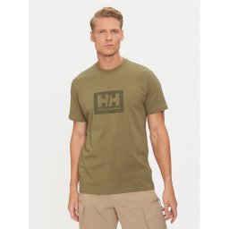 Helly Hansen Póló HH Box 53285 Zöld Regular Fit