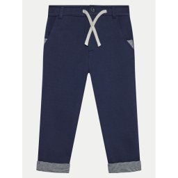 United Colors Of Benetton Szövet nadrág 3F1YGF044 Sötétkék Regular Fit