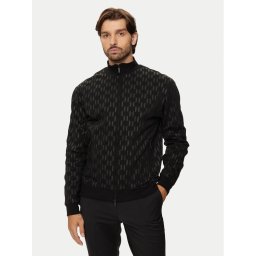 KARL LAGERFELD Pulóver 705076 544950 Fekete Regular Fit