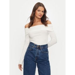 Vila Blúz Ommi 14104637 Fehér Regular Fit