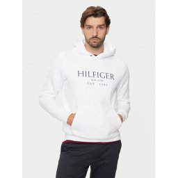 Tommy Hilfiger Pulóver MW0MW35523 Fehér Regular Fit