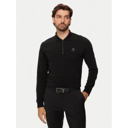 KARL LAGERFELD Pólóing 745015 544221 Fekete Regular Fit
