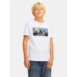 Jack&Jones Junior Póló Peak 12259433 Fehér Standard Fit