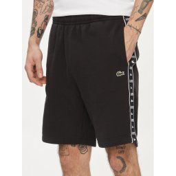 Lacoste Sport rövidnadrág GH7397 Fekete Regular Fit