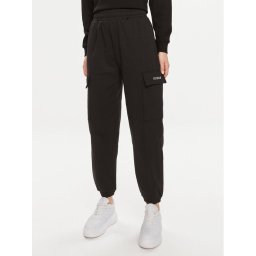 Guess Melegítő alsó Ruth Cargo V4GB12 KC5U1 Fekete Regular Fit