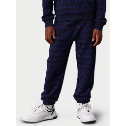 Calvin Klein Jeans Melegítő alsó Ckj Aop Jogger IB0IB02323 Sötétkék Regular Fit