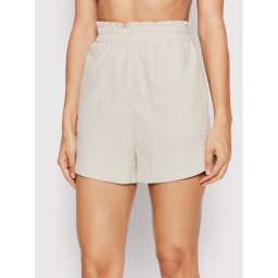 ONLY Szövet rövidnadrág Caro 15255123 Bézs Regular Fit