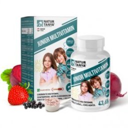 Natur Tanya Junior Multivitamin por eper ízben - 43,65 g