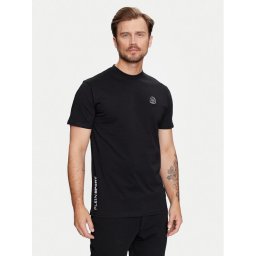 Plein Sport Póló FADC MTK7539 STE003N Fekete Regular Fit