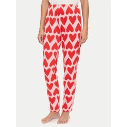 United Colors Of Benetton Pizsama nadrág 3MR73F03H Piros Regular Fit