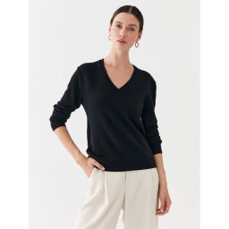 United Colors Of Benetton Sweater 1002D4488 Fekete Regular Fit