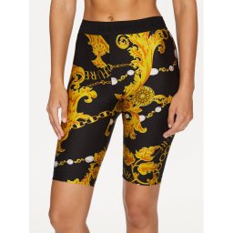 Versace Jeans Couture Kerékpáros nadrág 75HAC106 Fekete Slim Fit