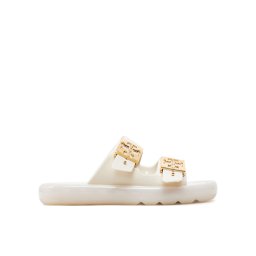 Tory Burch Papucs Buckle Bubble Jelly 149718 Bézs
