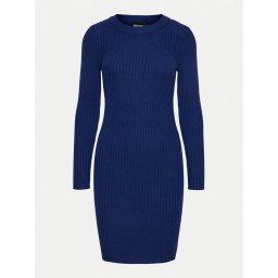 Pieces Kötött ruha Crista 17115048 Kék Slim Fit
