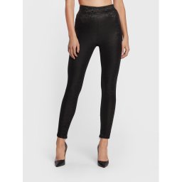 Guess Leggings Priscilla W2BB13 KBCR0 Fekete Slim Fit