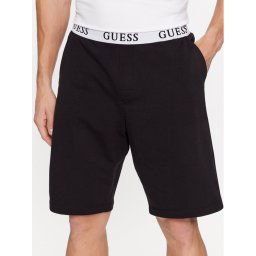 Guess Sport rövidnadrág U4RD00 KBS91 Fekete Regular Fit