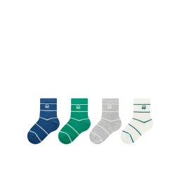 United Colors Of Benetton 4 pár hosszú szárú gyerek zokni 6AO30703P Színes