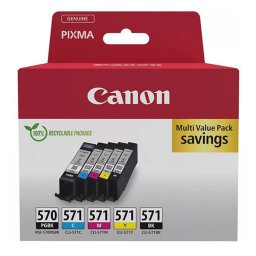 Canon PGI-570 (0372C006) - eredeti patron, black + color (fekete + színes)