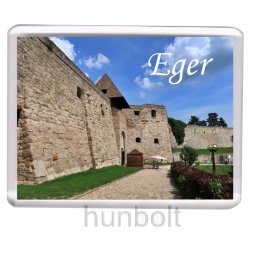 Egri vár hűtőmágnes (műanyag keretes)