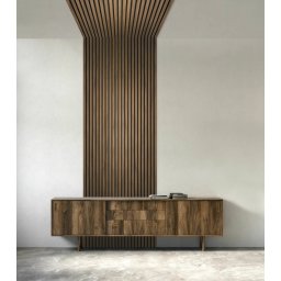 Lamelio OLMO lamella panel, craft tölgy, 12.2 x 270 cm
