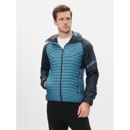 Dynafit Pehelykabát Speed Insulation Hooded Jkt M 71786 Kék Regular Fit