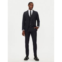 KARL LAGERFELD Öltöny 115244 544008 Sötétkék Slim Fit